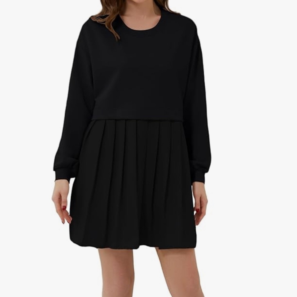 Women Oversized Sweatshirt Dress